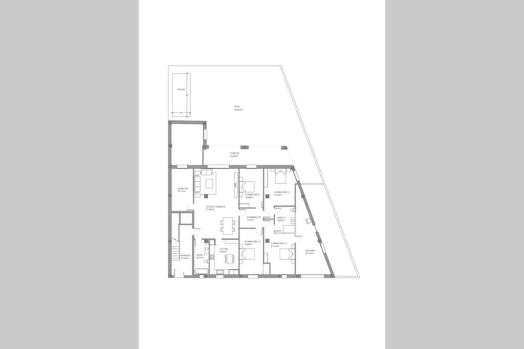 Apartamentos Nayda Gran Casa Con Piscina Mérida Exterior foto